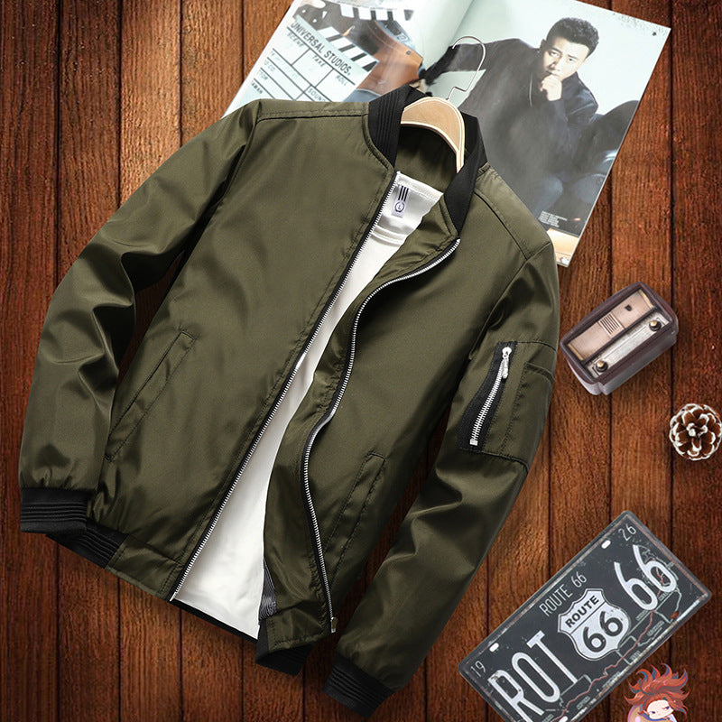 Casual Men's Hooded Zipper Jacket for Youth-Casual Fashion - The Artisan's Wardrobe