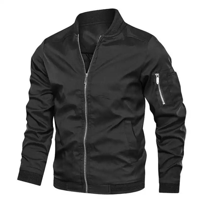 Casual Men's Hooded Zipper Jacket for Youth-Casual Fashion - The Artisan's Wardrobe