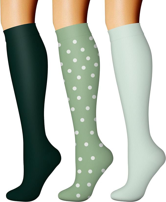 Sports Compression Socks for Skipping Rope, Cycling, and Athletic Performance-Casual Fashion - The Artisan's Wardrobe