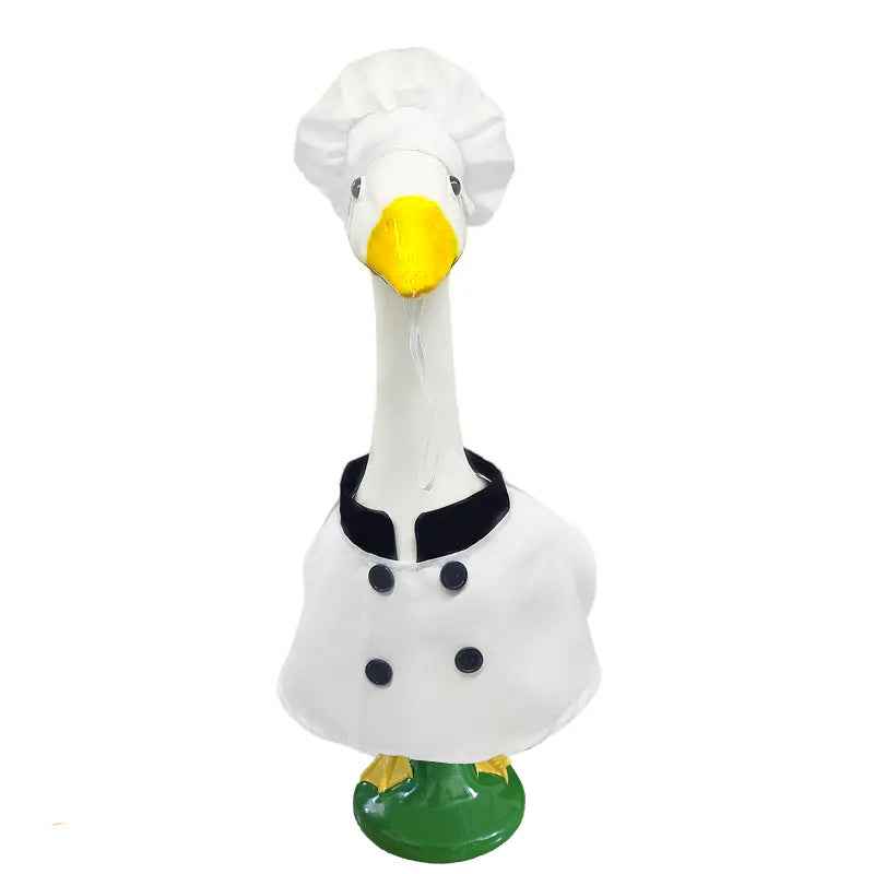 Dog Chef Costume Hat Set for Pets - Halloween Cosplay Porch Goose Outfit-Casual Fashion - The Artisan's Wardrobe
