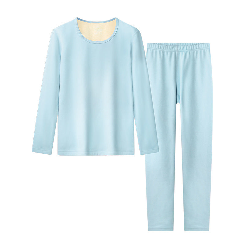 Derong Thermal Underwear Set for Men and Women - Thickened Flannel Autumn Clothes and Hot Winter Pants-Casual Fashion - The Artisan's Wardrobe