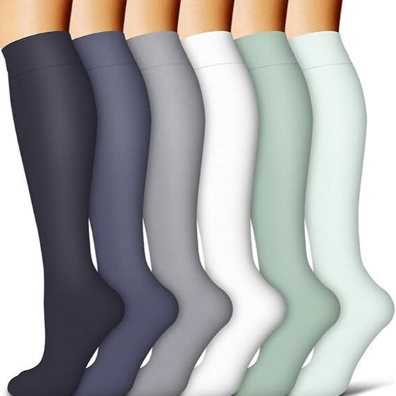 Sports Compression Socks for Skipping Rope, Cycling, and Athletic Performance-Casual Fashion - The Artisan's Wardrobe
