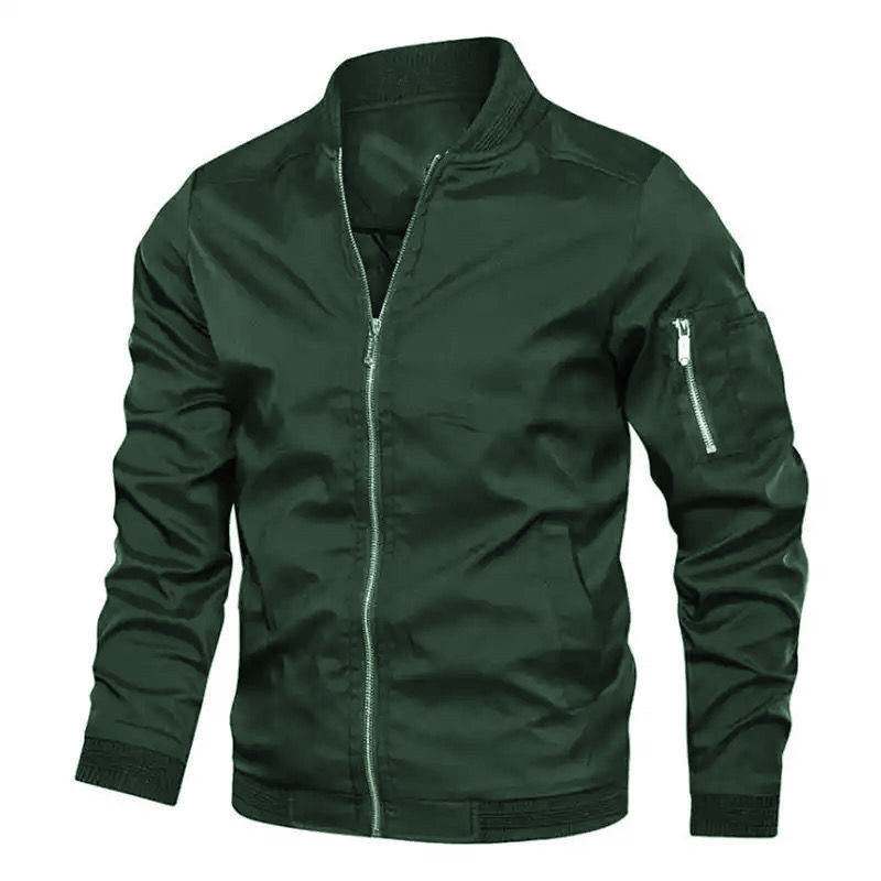 Casual Men's Hooded Zipper Jacket for Youth-Casual Fashion - The Artisan's Wardrobe