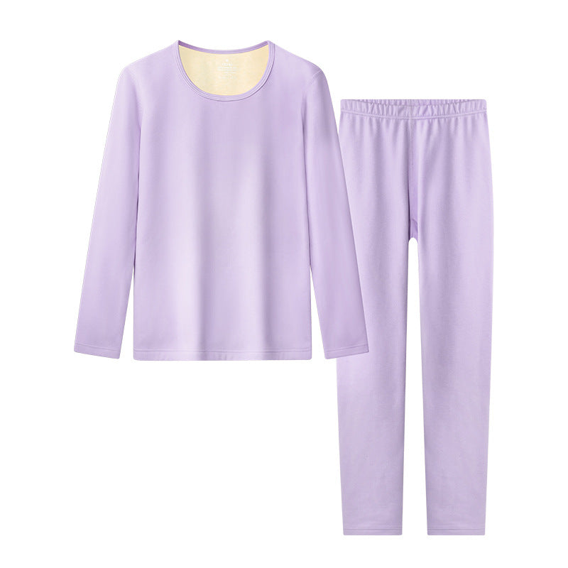 Derong Thermal Underwear Set for Men and Women - Thickened Flannel Autumn Clothes and Hot Winter Pants-Casual Fashion - The Artisan's Wardrobe