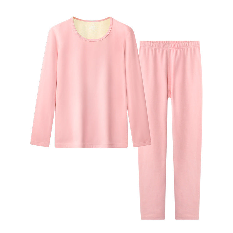 Derong Thermal Underwear Set for Men and Women - Thickened Flannel Autumn Clothes and Hot Winter Pants-Casual Fashion - The Artisan's Wardrobe