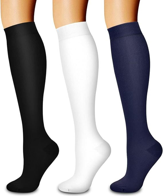 Sports Compression Socks for Skipping Rope, Cycling, and Athletic Performance-Casual Fashion - The Artisan's Wardrobe