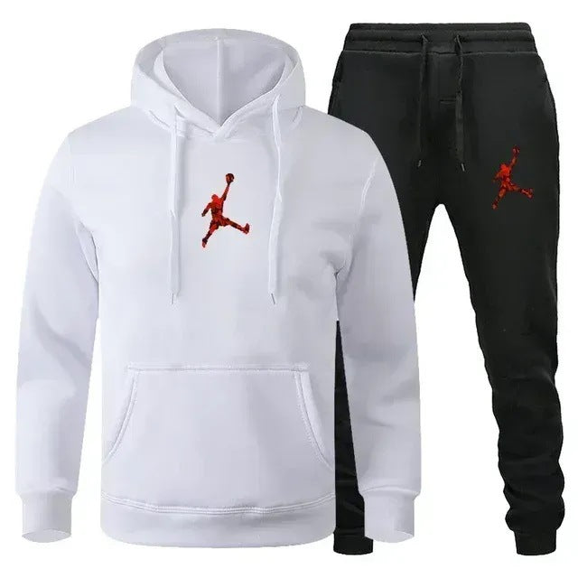 European and American new sports men's hoodie set sports hoodie-Casual Fashion - The Artisan's Wardrobe