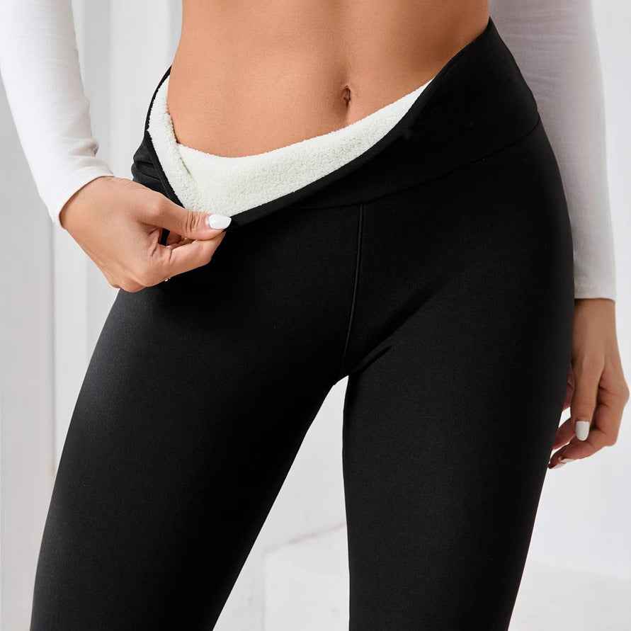 Women's Casual Warm High Waisted Leggings