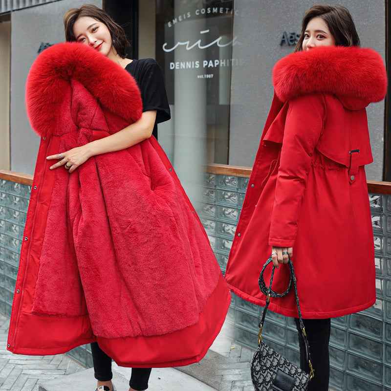 Fur Collar Fleece Jacket for Women's Fashion