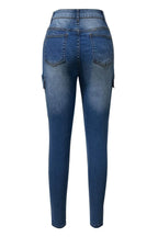 Skinny Jeans with Pockets-Casual Fashion - The Artisan's Wardrobe