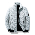 Men's outerwear autumn and winter new men's cotton jacket Korean version trendy short style stand up collar lightweight cotton jacket-Casual Fashion - The Artisan's Wardrobe
