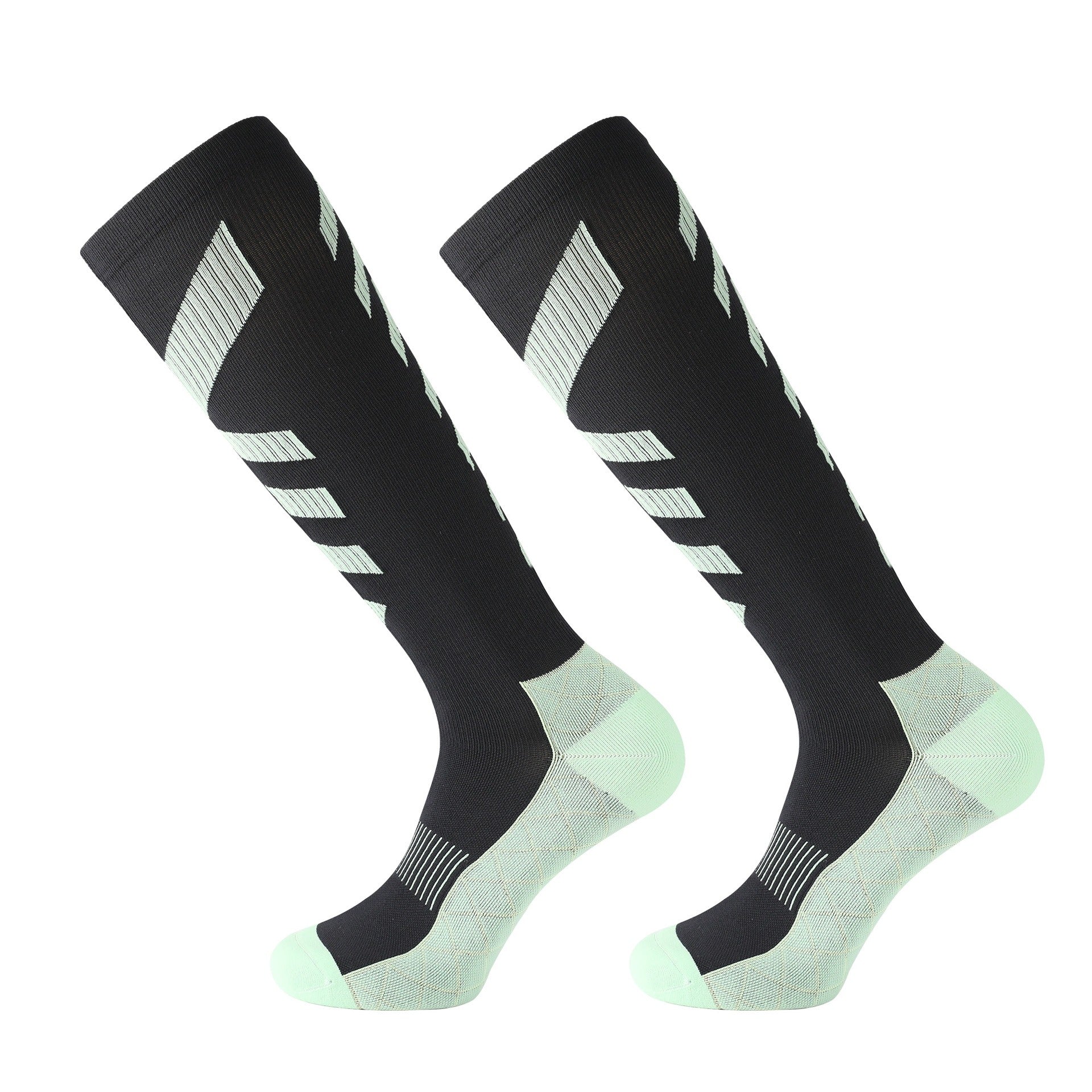 Couple Compression Calf Socks for Fitness Running and Sports - Professional Comfort Elastic Support
