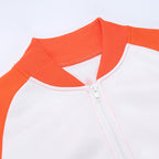 Casual Printed Colorblock Athleisure Set - Long Sleeve Shorts Set for Stylish Comfort-Casual Fashion - The Artisan's Wardrobe