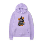 Halloween Hooded Sweatshirt - Printed Long Sleeve Casual Loose Fit-Casual Fashion - The Artisan's Wardrobe