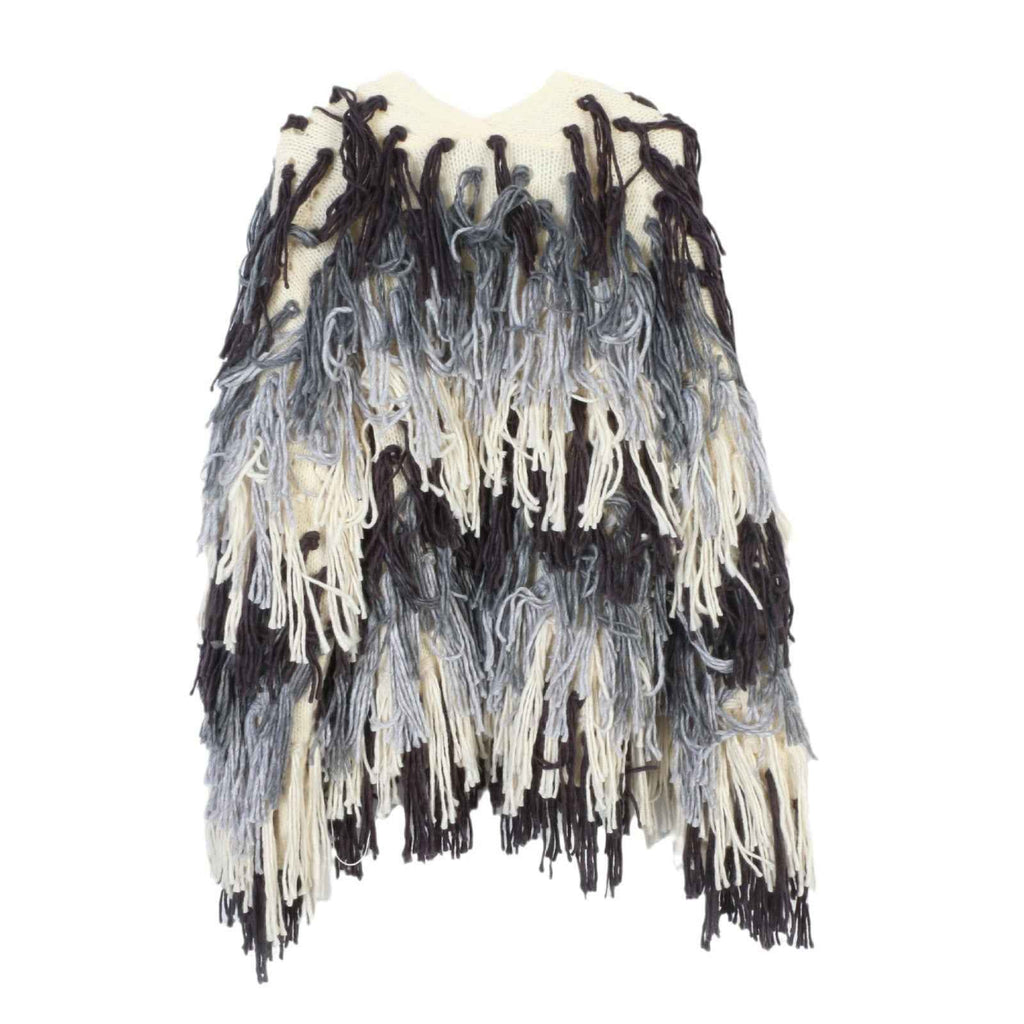 European and American Retro Knitted Cardigan Sweater - Loose Fit Cape Style Medium Long Jacket-Casual Fashion - The Artisan's Wardrobe