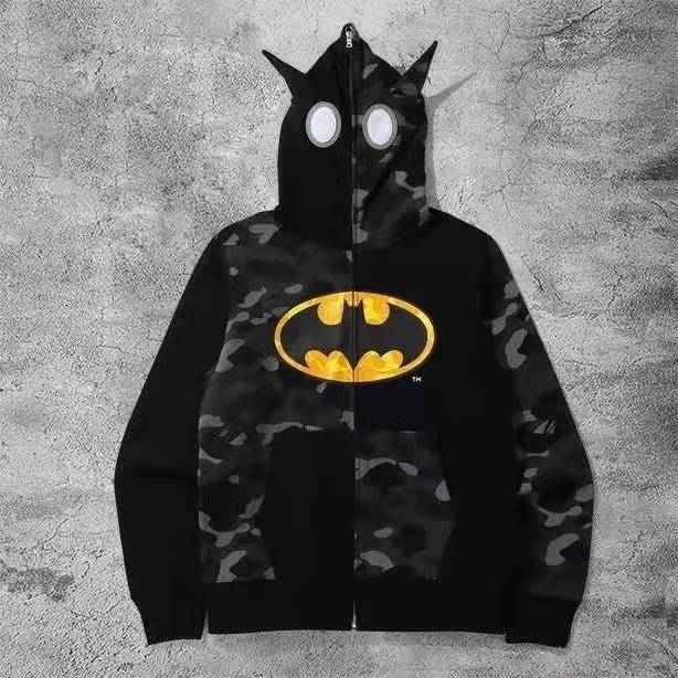 Trendy Cartoon Camouflage Hoodie-Casual Fashion - The Artisan's Wardrobe