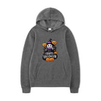Halloween Hooded Sweatshirt - Printed Long Sleeve Casual Loose Fit-Casual Fashion - The Artisan's Wardrobe