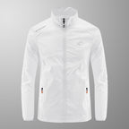 Summer Ice Silk Quick Drying Men's Sun Protection Jacket with Stand Up Collar for Outdoor Sports-Casual Fashion - The Artisan's Wardrobe