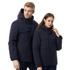 Outdoor assault jacket for men in winter, intelligent constant temperature heating cotton jacket with thick velvet for skiing, cold resistant and warm jacket-Casual Fashion - The Artisan's Wardrobe