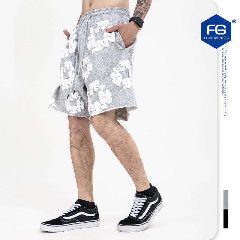 Men's Hip Hop Casual Shorts Set for Trendy High Street Style-Casual Fashion - The Artisan's Wardrobe
