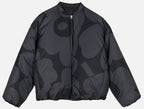 Standing Collar Pilot Jacket  Stylish Printed Cotton Jacket-Casual Fashion - The Artisan's Wardrobe