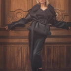 Autumn and Winter Women's Collar Fur Jacket - Stylish Short Waist Cinching Design-Casual Fashion - The Artisan's Wardrobe