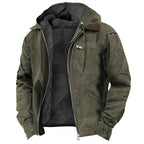 3D Printed Hooded Sweatshirt with Brown Lining Cotton Jacket-Casual Fashion - The Artisan's Wardrobe