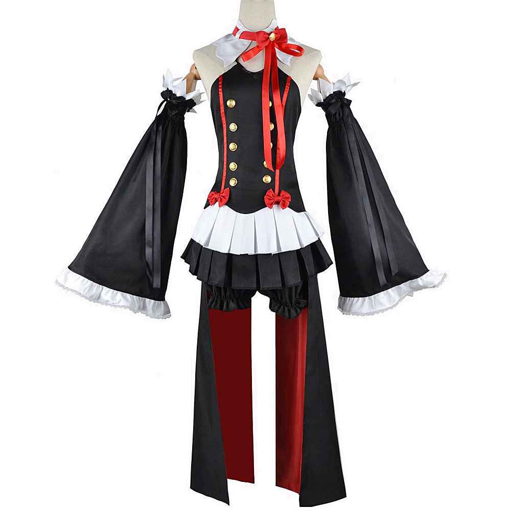 Ultimate Angel Cosplay Costume Set for Women - Halloween Vampire Anime Kruru Outfit-Casual Fashion - The Artisan's Wardrobe