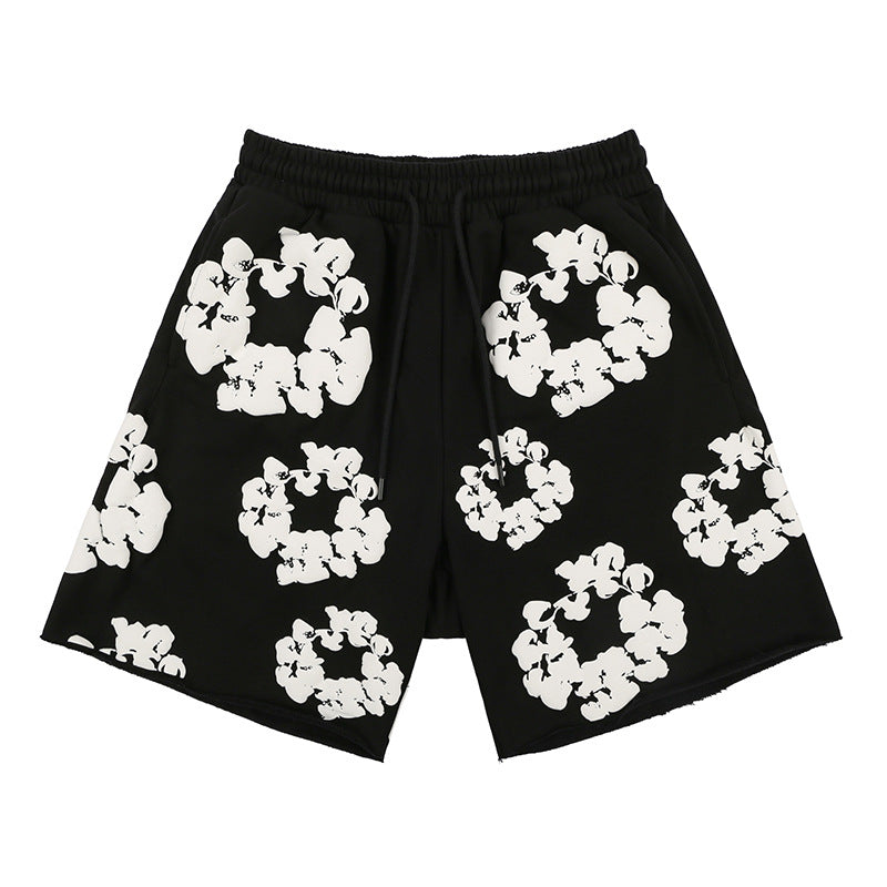 Men's Hip Hop Casual Shorts Set for Trendy High Street Style-Casual Fashion - The Artisan's Wardrobe