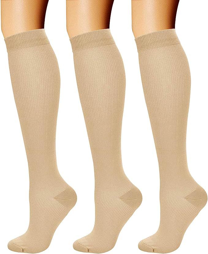 Sports Compression Socks for Skipping Rope, Cycling, and Athletic Performance-Casual Fashion - The Artisan's Wardrobe