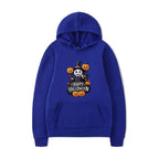 Halloween Hooded Sweatshirt - Printed Long Sleeve Casual Loose Fit-Casual Fashion - The Artisan's Wardrobe