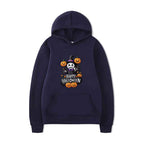 Halloween Hooded Sweatshirt - Printed Long Sleeve Casual Loose Fit-Casual Fashion - The Artisan's Wardrobe