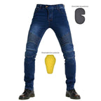 Motorcycle Racing Jeans - Shatterproof Off-Road Racing Rider Straight Pants-Casual Fashion - The Artisan's Wardrobe
