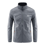 Summer Ice Silk Quick Drying Men's Sun Protection Jacket with Stand Up Collar for Outdoor Sports-Casual Fashion - The Artisan's Wardrobe