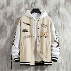 Men's Baseball Jacket - Trendy American High Street Casual Jacket for Spring and Autumn-Casual Fashion - The Artisan's Wardrobe