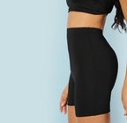 Black Summer Workout Leggings for Intense Workouts and Athleisure - Cut and Sew Design-Casual Fashion - The Artisan's Wardrobe