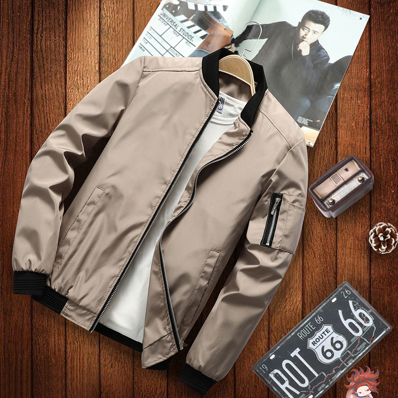 Casual Men's Hooded Zipper Jacket for Youth-Casual Fashion - The Artisan's Wardrobe