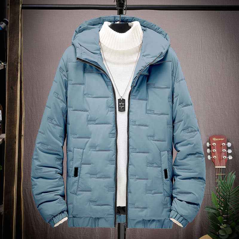 Men's Winter Cotton Jacket - Thick and Versatile Warm Short Jacket-Casual Fashion - The Artisan's Wardrobe