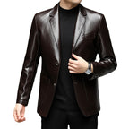 Autumn men's suit jacket middle-aged business casual men's suit jacket men's suit jacket-Casual Fashion - The Artisan's Wardrobe