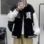 Trendy Baseball Jacket Men - Casual Upper Garment-Casual Fashion - The Artisan's Wardrobe