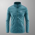 Summer Ice Silk Quick Drying Men's Sun Protection Jacket with Stand Up Collar for Outdoor Sports-Casual Fashion - The Artisan's Wardrobe