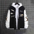 Men's Baseball Jacket - Trendy American High Street Casual Jacket for Spring and Autumn-Casual Fashion - The Artisan's Wardrobe