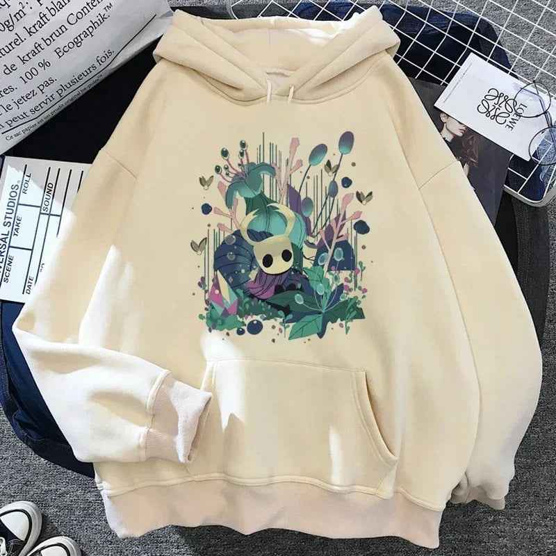 Hollow Knight Grunge Hoodie for Men | Korean Ulzzang Y2K Aesthetic Fashion-Casual Fashion - The Artisan's Wardrobe