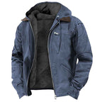 3D Printed Hooded Sweatshirt with Brown Lining Cotton Jacket-Casual Fashion - The Artisan's Wardrobe