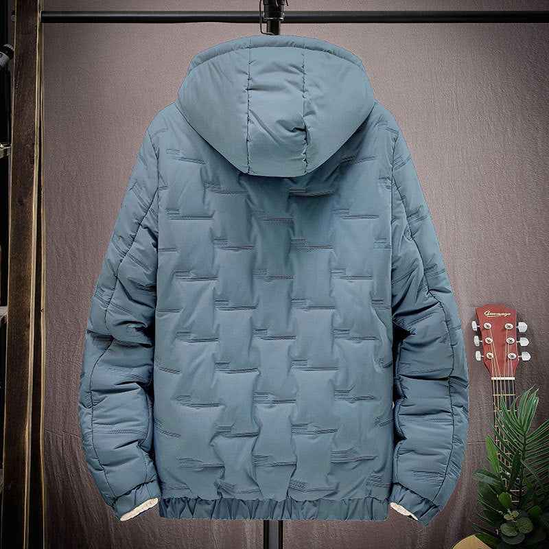 Men's Winter Cotton Jacket - Thick and Versatile Warm Short Jacket-Casual Fashion - The Artisan's Wardrobe
