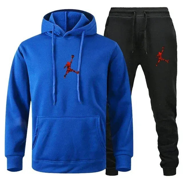 European and American new sports men's hoodie set sports hoodie-Casual Fashion - The Artisan's Wardrobe