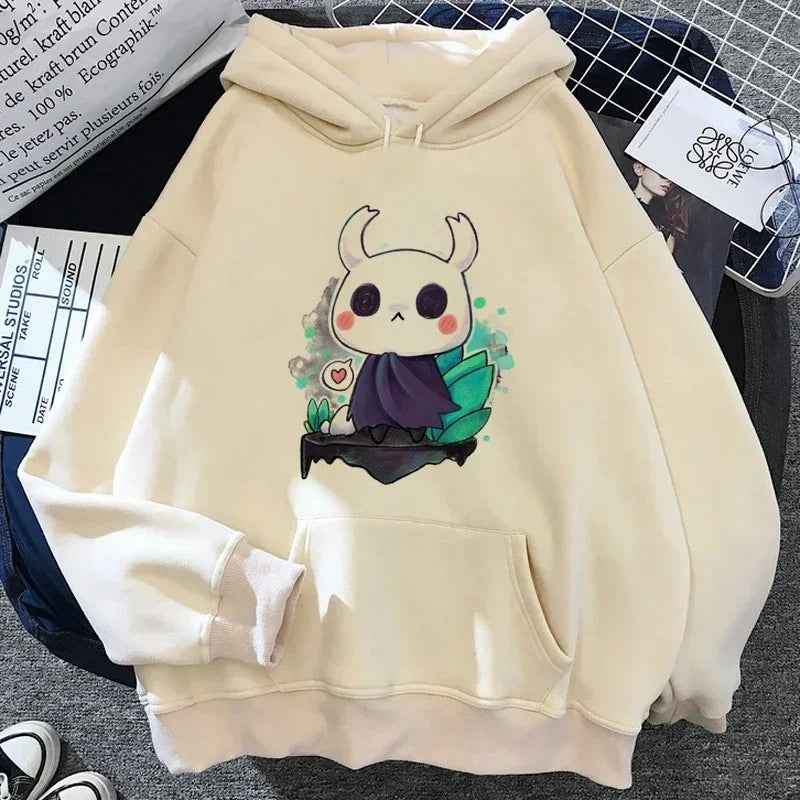 Hollow Knight Grunge Hoodie for Men | Korean Ulzzang Y2K Aesthetic Fashion-Casual Fashion - The Artisan's Wardrobe