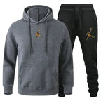 European and American new sports men's hoodie set sports hoodie-Casual Fashion - The Artisan's Wardrobe