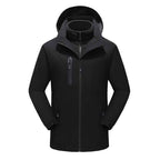 Three in One Heating Jacket - Intelligent Fleece Inner Liner, Dual Control 15 Zone Heating Outdoor Suit for Hiking and Winter-Casual Fashion - The Artisan's Wardrobe