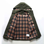 Men's Lightweight Waterproof Windbreaker Jacket - Spring and Autumn Hooded Outdoor Windproof Jacket for Hiking-Casual Fashion - The Artisan's Wardrobe